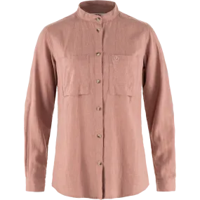 Fjällräven Women&#x27;s Övik Hemp Shirt Long Sleeve Dusty Rose | Buy Fjällräven Women&#x27;s Övik Hemp Shirt Long Sleeve Dusty Rose here | Outnorth