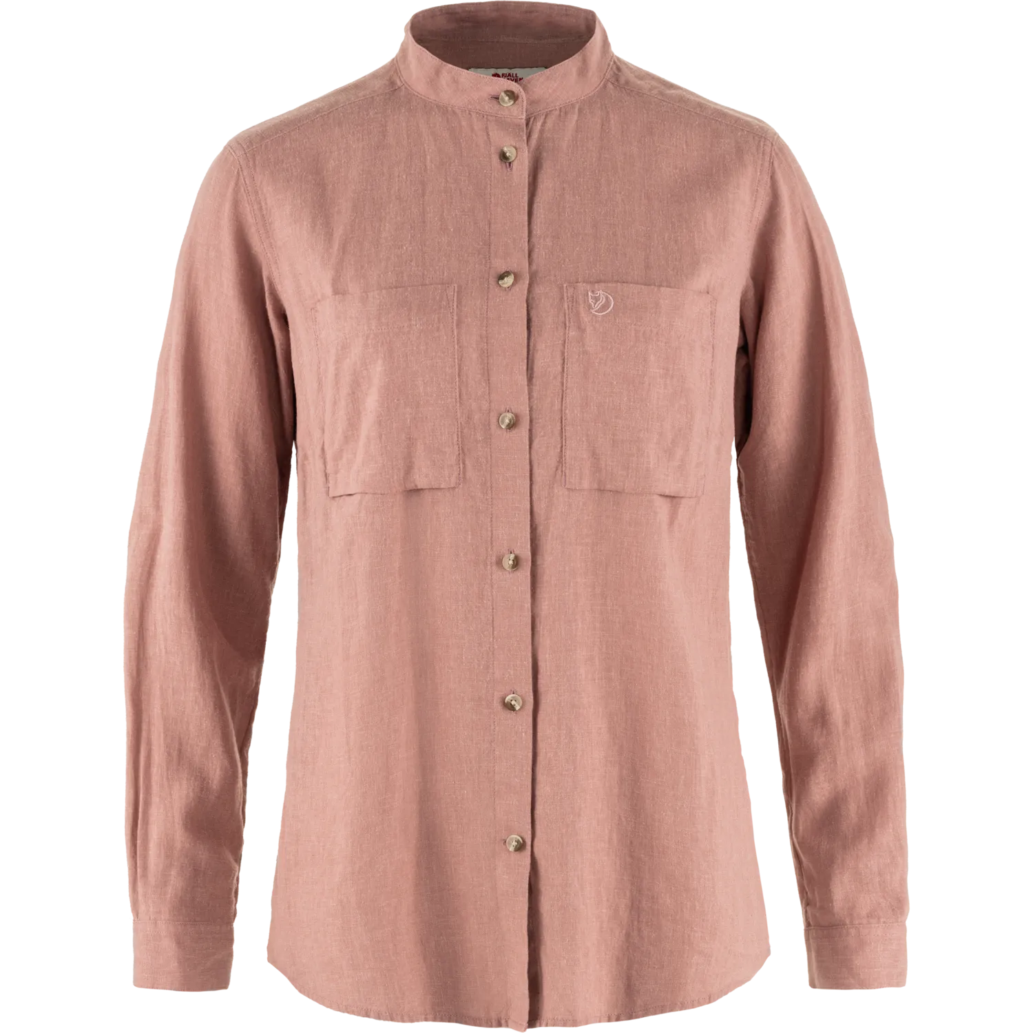 Fjällräven Women&#x27;s Övik Hemp Shirt Long Sleeve Dusty Rose | Buy Fjällräven Women&#x27;s Övik Hemp Shirt Long Sleeve Dusty Rose here | Outnorth