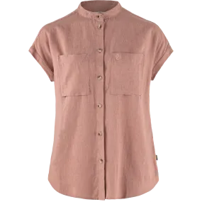 Fjällräven Women&#x27;s Övik Hemp Shirt Short Sleeve Dusty Rose | Buy Fjällräven Women&#x27;s Övik Hemp Shirt Short Sleeve Dusty Rose here | Outnorth