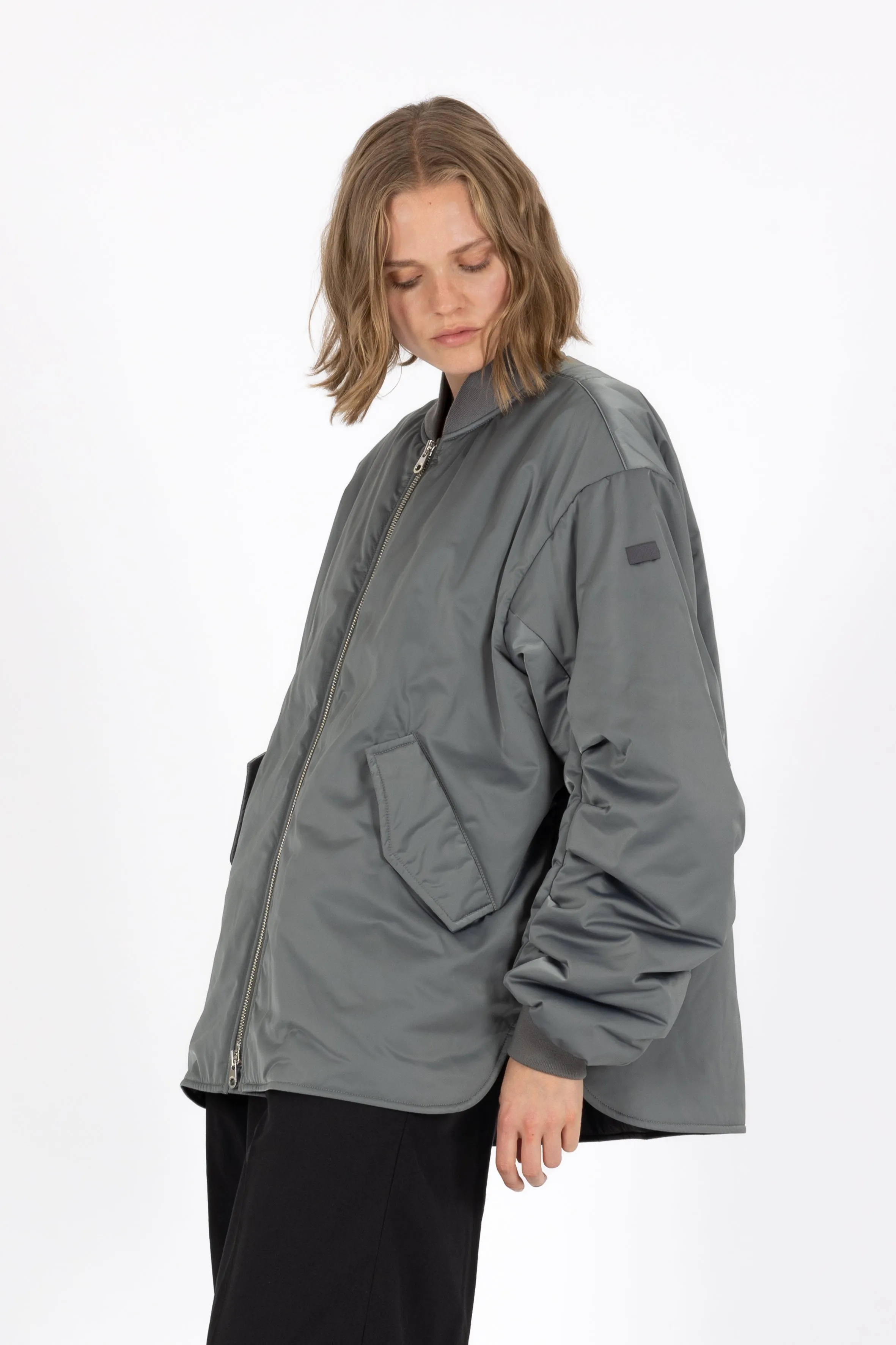 FLARED BOMBER JACKET RIA