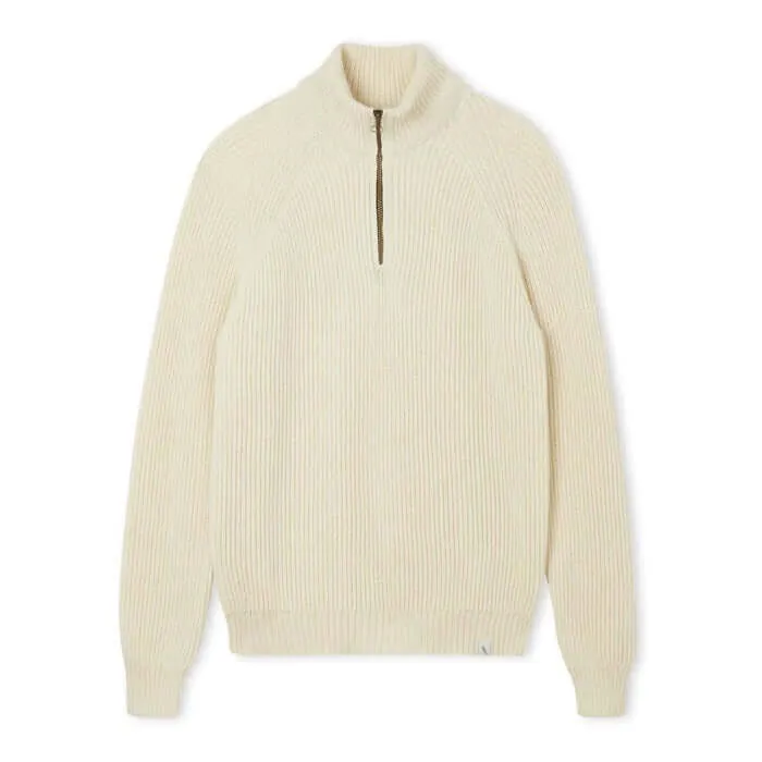 Ford Fisherman Zip Neck Jumper