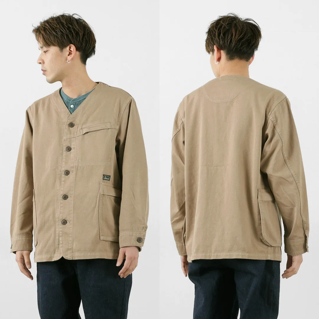 GOHEMP / Green Lodge Jacket Hemp Cotton Recycled Polyester Cloth