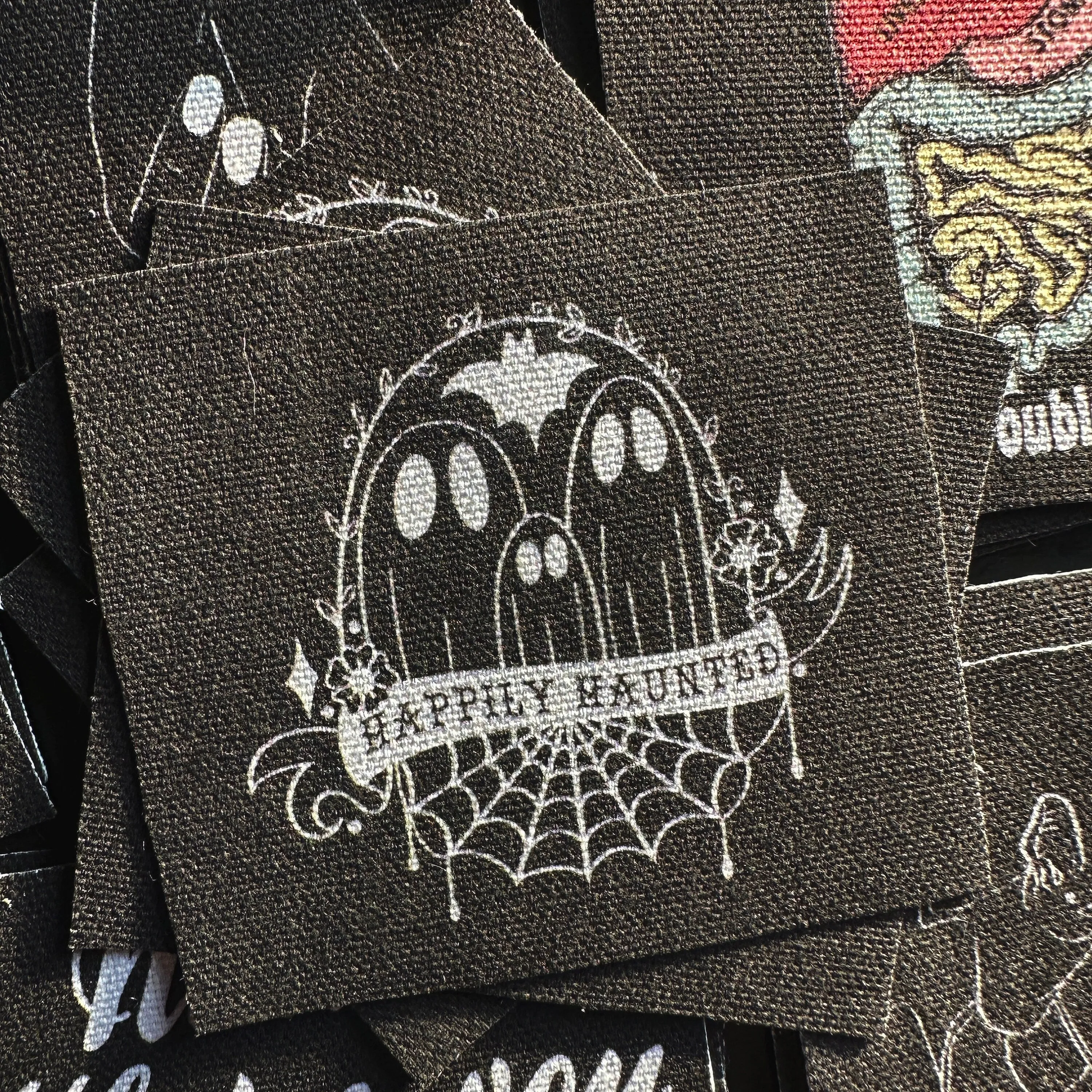 Happily Haunted Ghost Patch