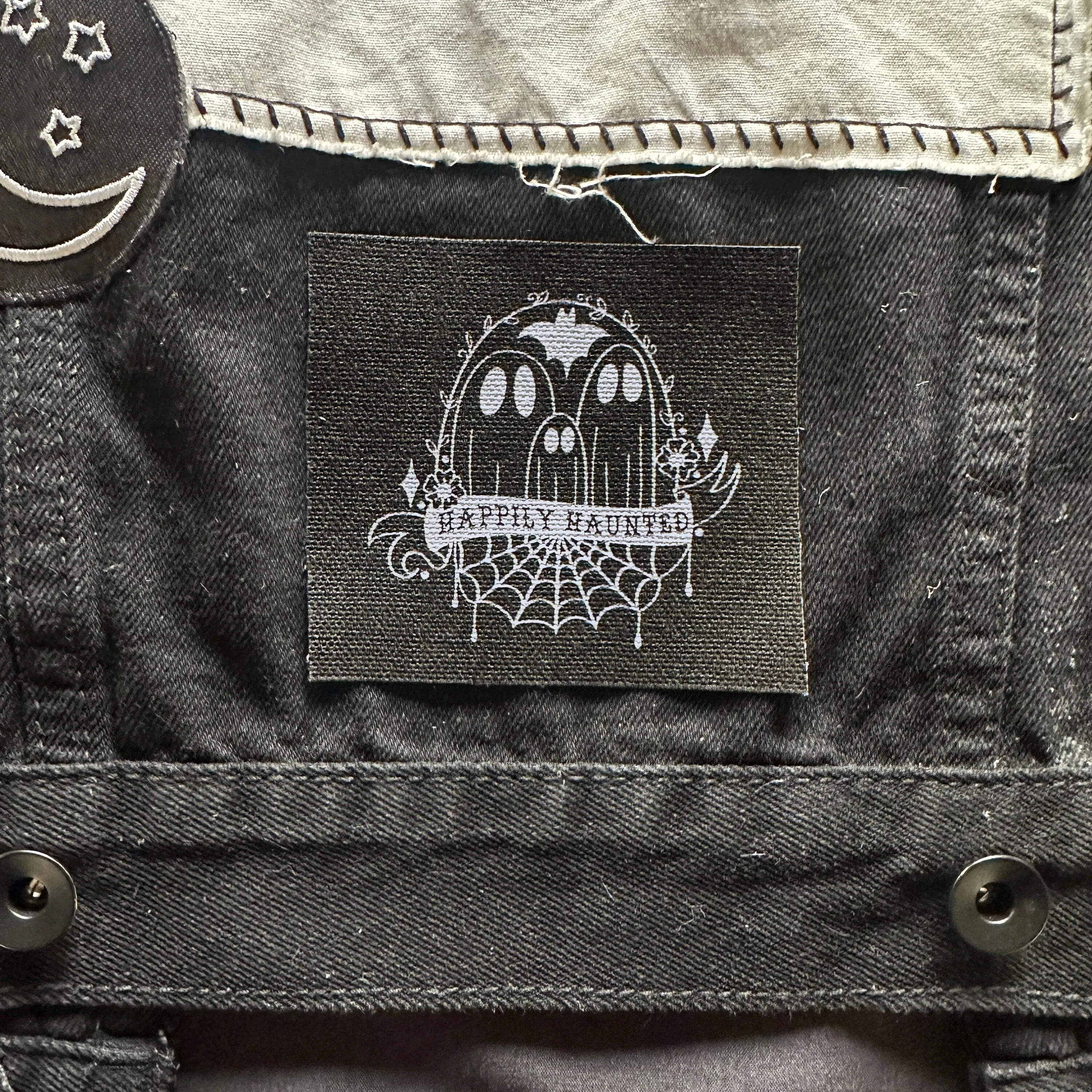 Happily Haunted Ghost Patch