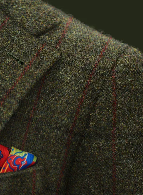 Harris Tweed Seaforth Green Jacket