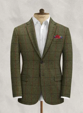 Harris Tweed Seaforth Green Jacket