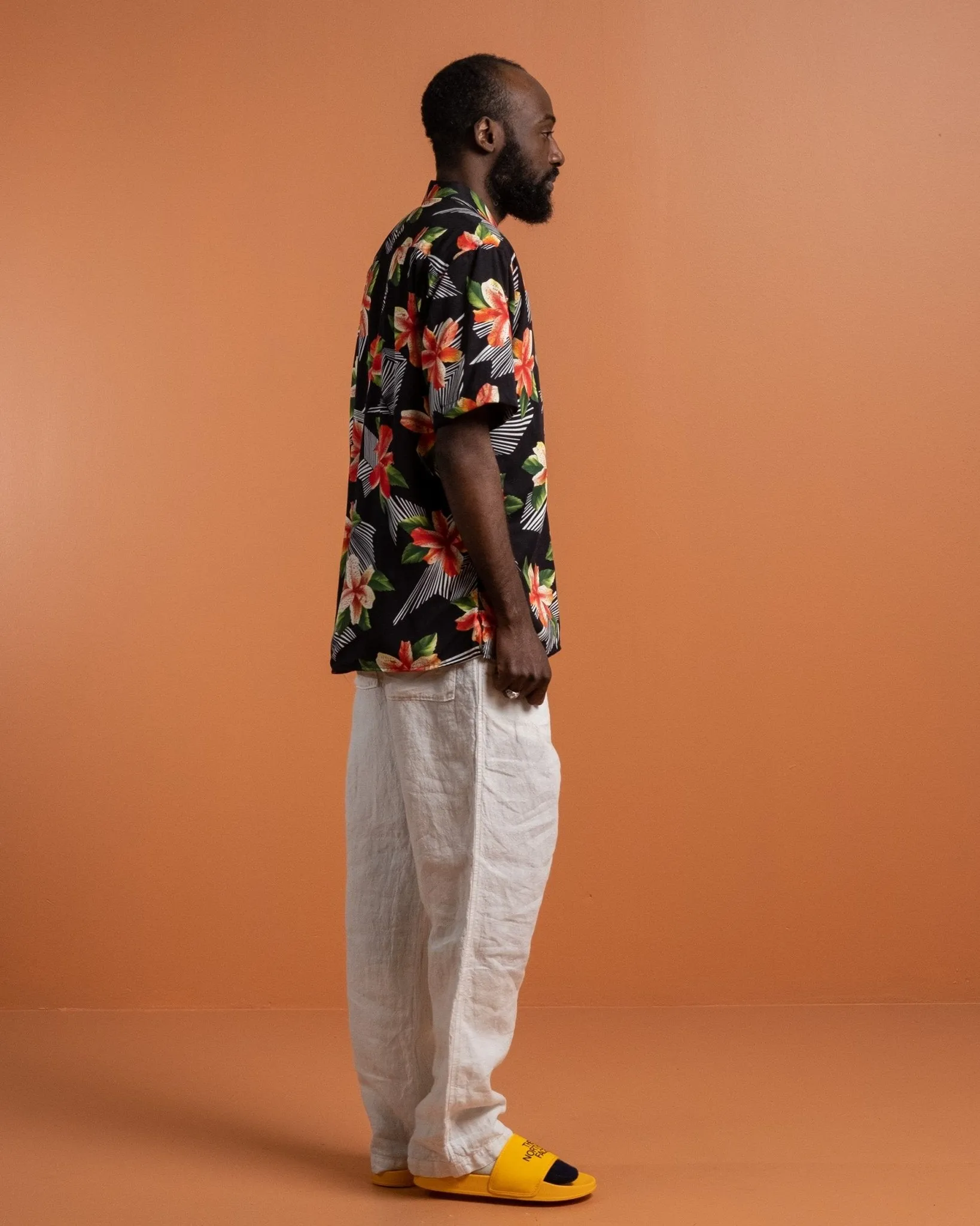 Hibiscus Rayon Camp Shirt