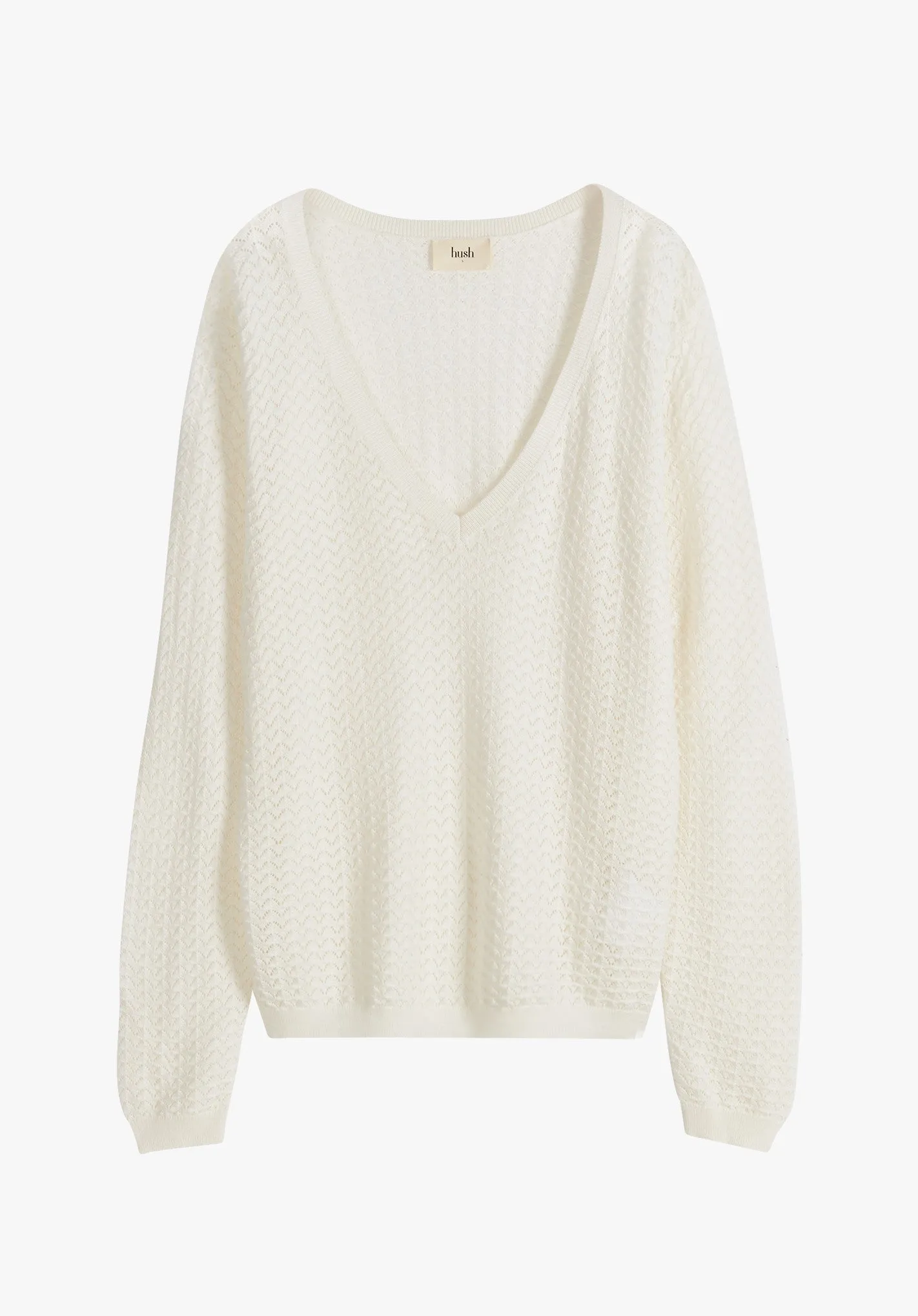 Izzie V Neck Long Sleeved Jumper