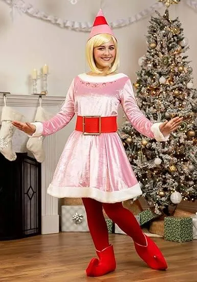 Jovie Pink Elf Costume