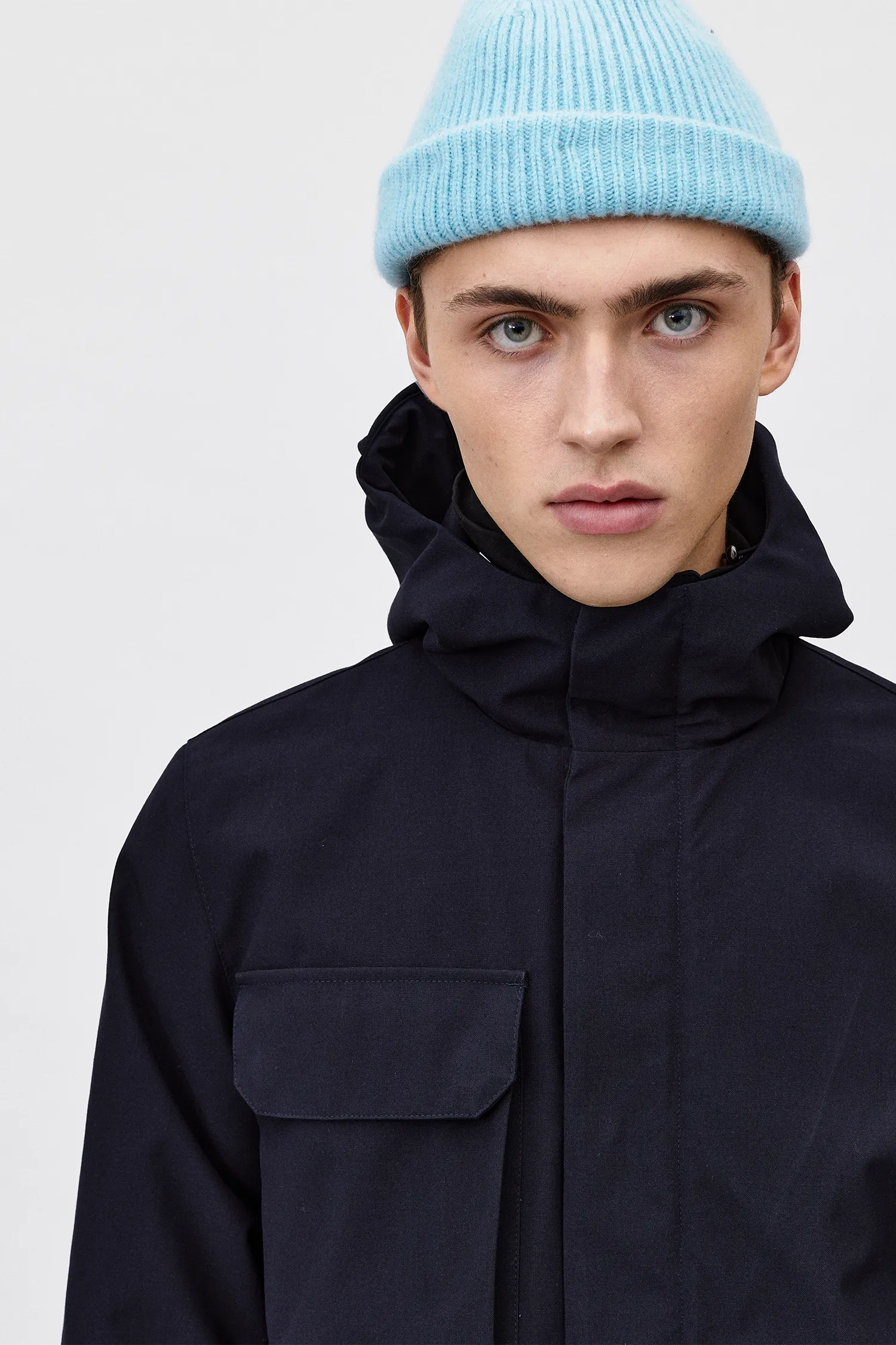 K-SEA POLY RAYON AW21 NAVY