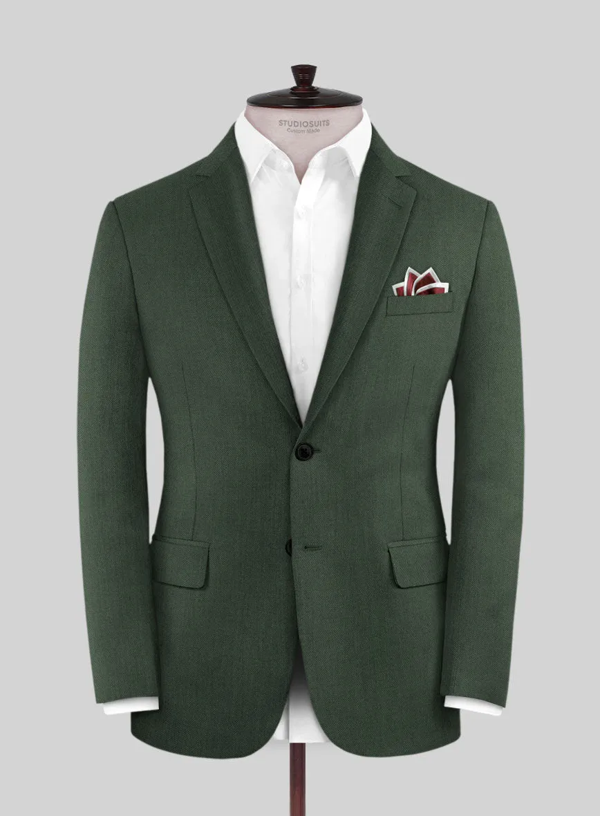 Lanificio Zegna Traveller Green Wool Jacket