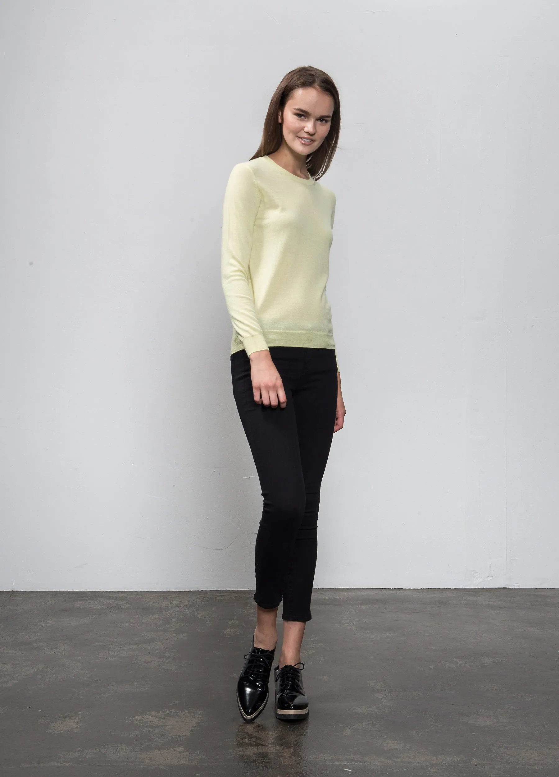 Lightweight Crew Neck_Key Lime