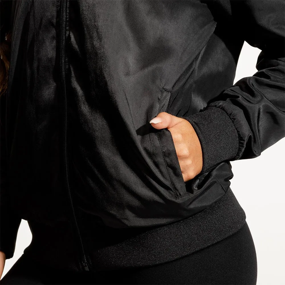 Limitless Bomber Jacket - Black