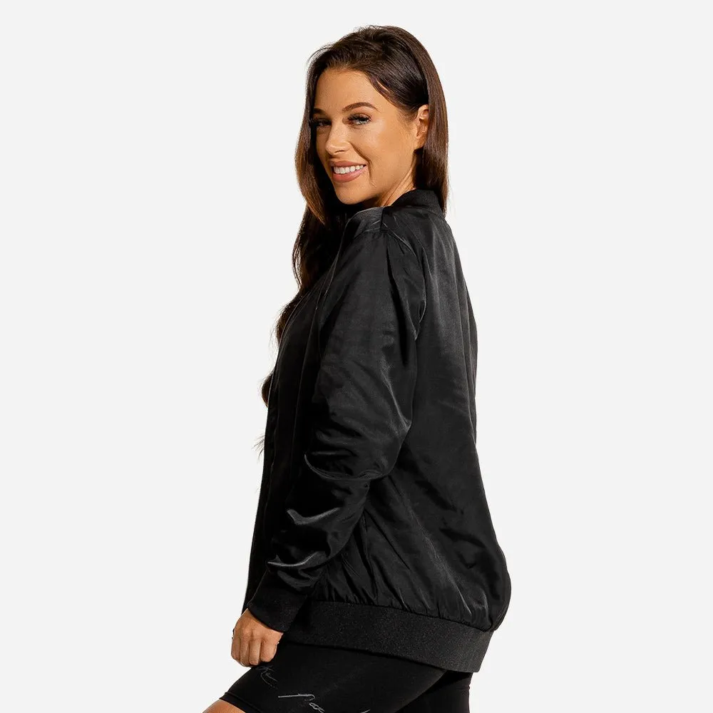 Limitless Bomber Jacket - Black