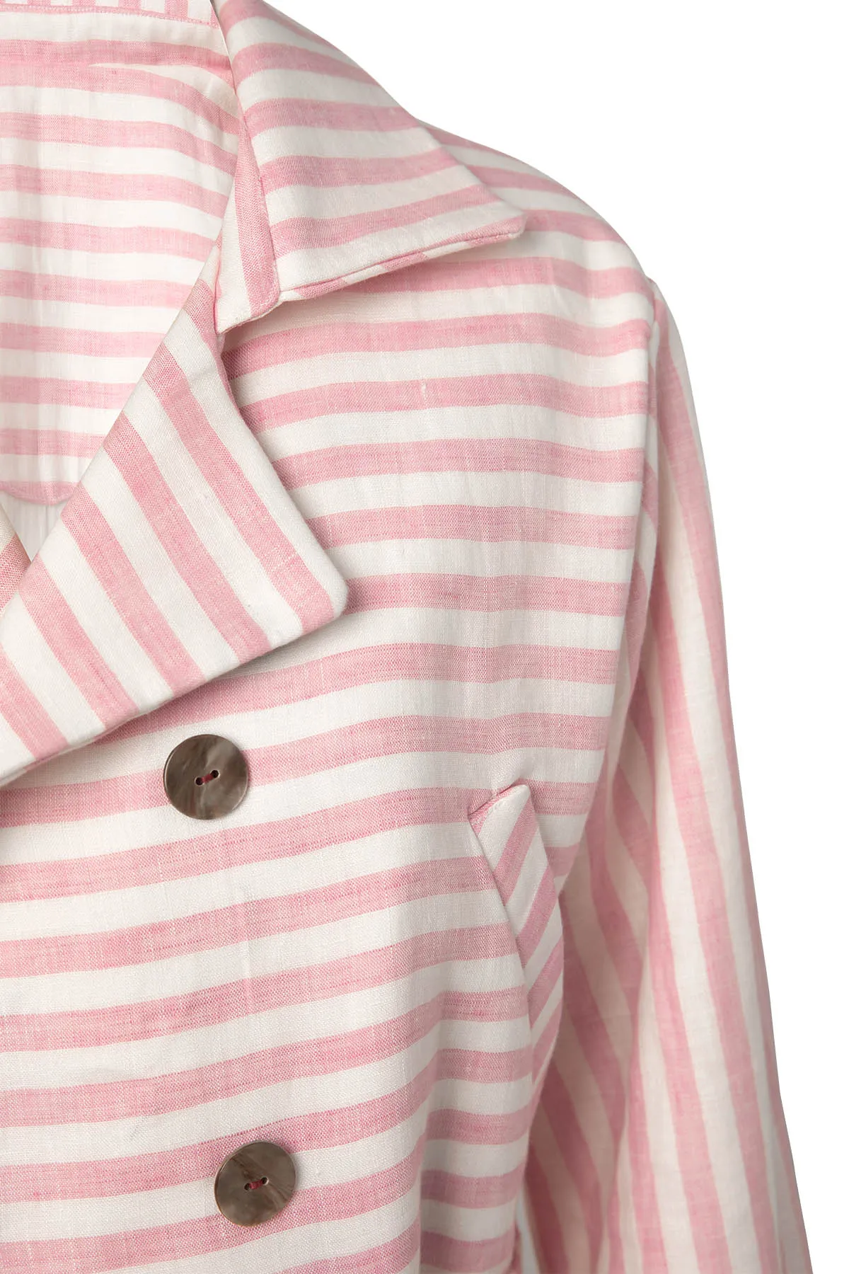 Marina Pink Stripe Jacket