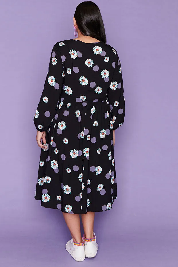 Maxima Daisies and Spots Dress