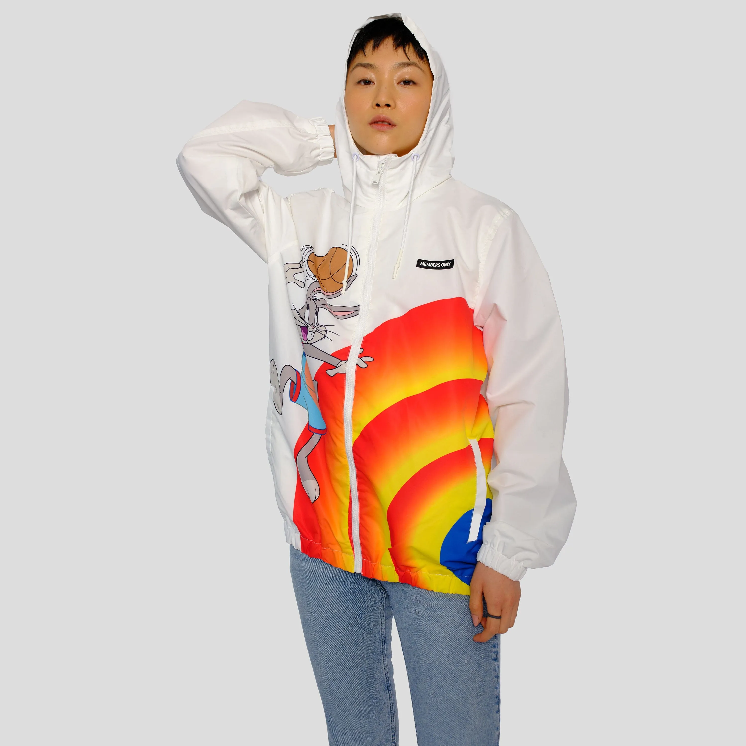 Members Only Women's Bugs Oversized Jacket