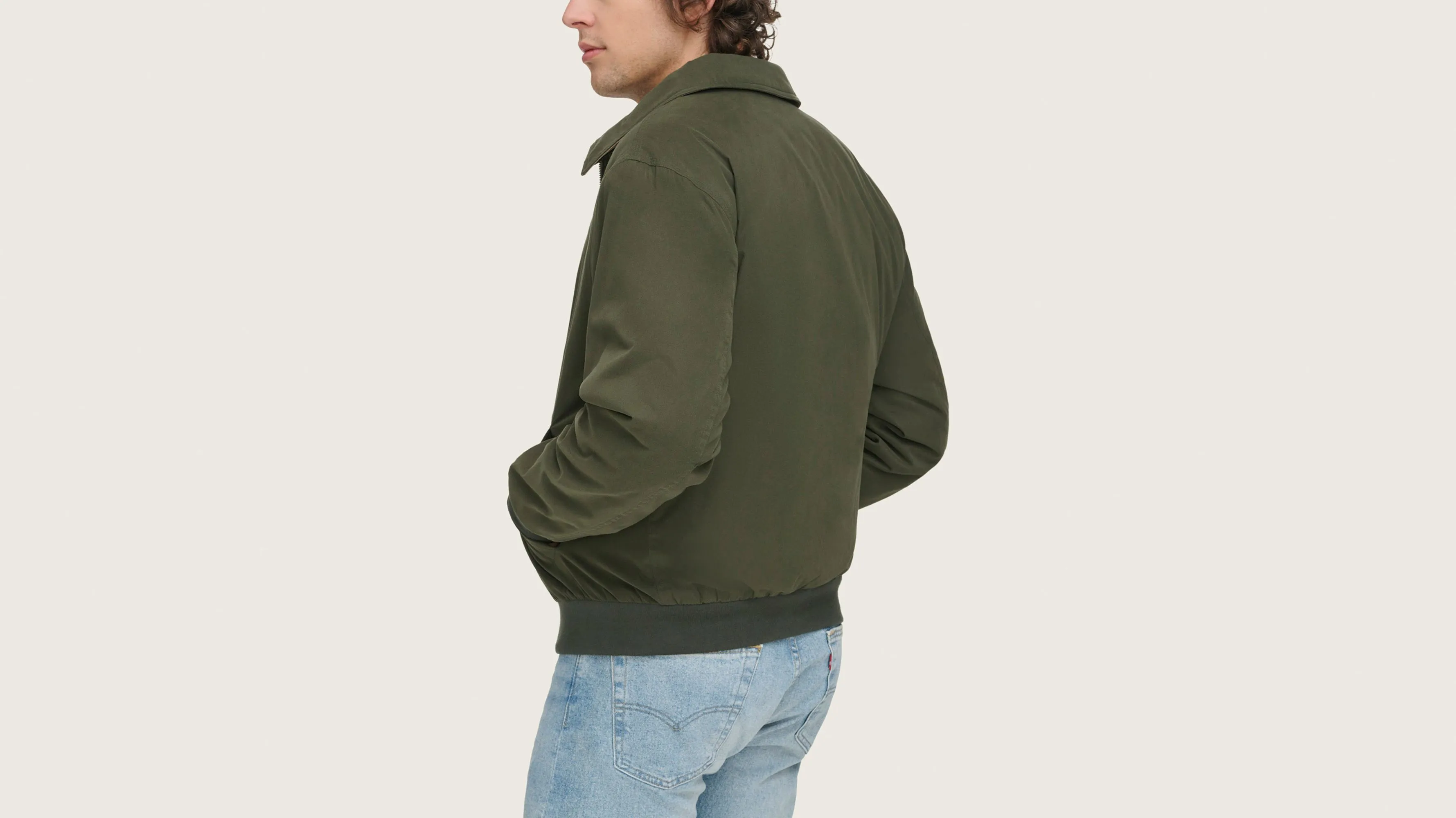 Microtwill Deck Bomber, Relaxed Fit