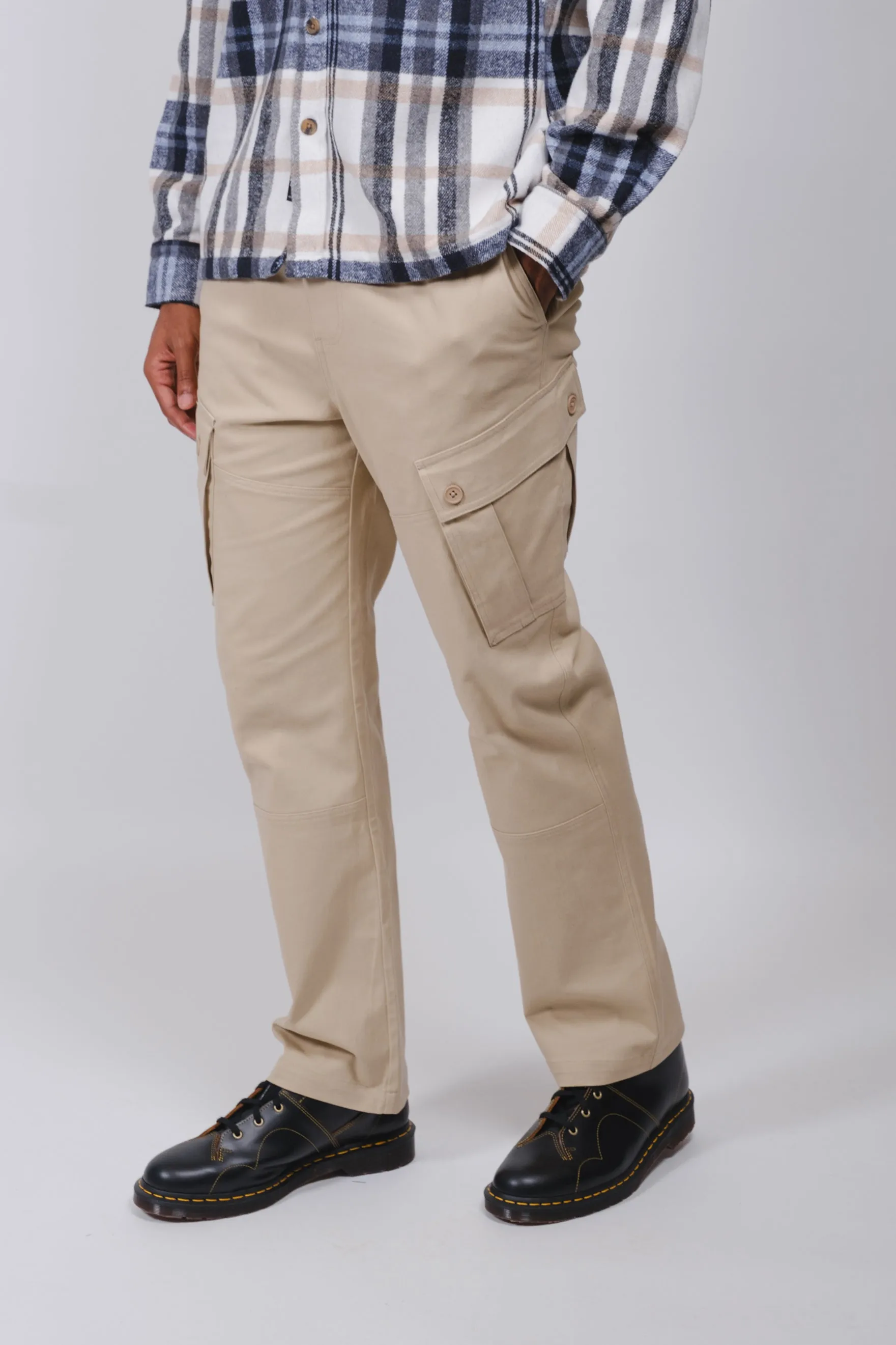 Military Cargo Pocket Twill Pant