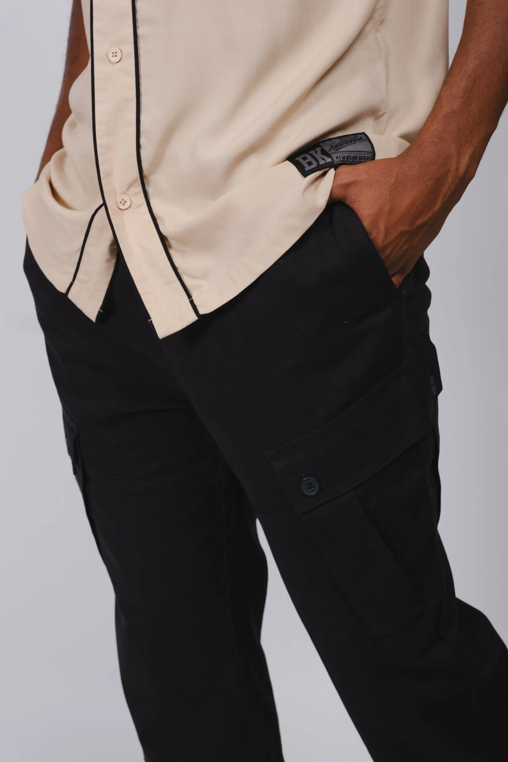 Military Cargo Pocket Twill Pant