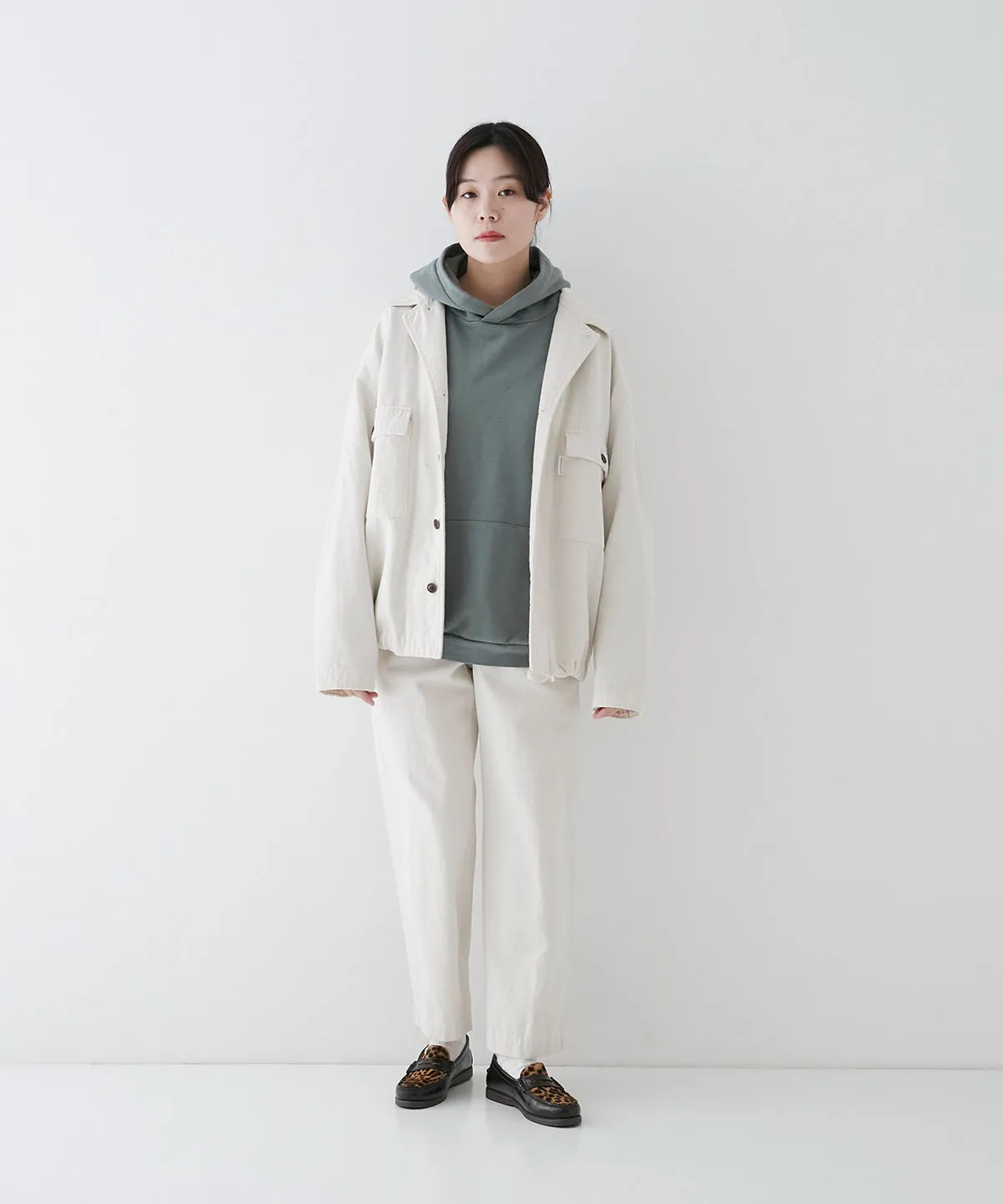 nest Robe | UpcycleLino BASIC Chino Field Jacket