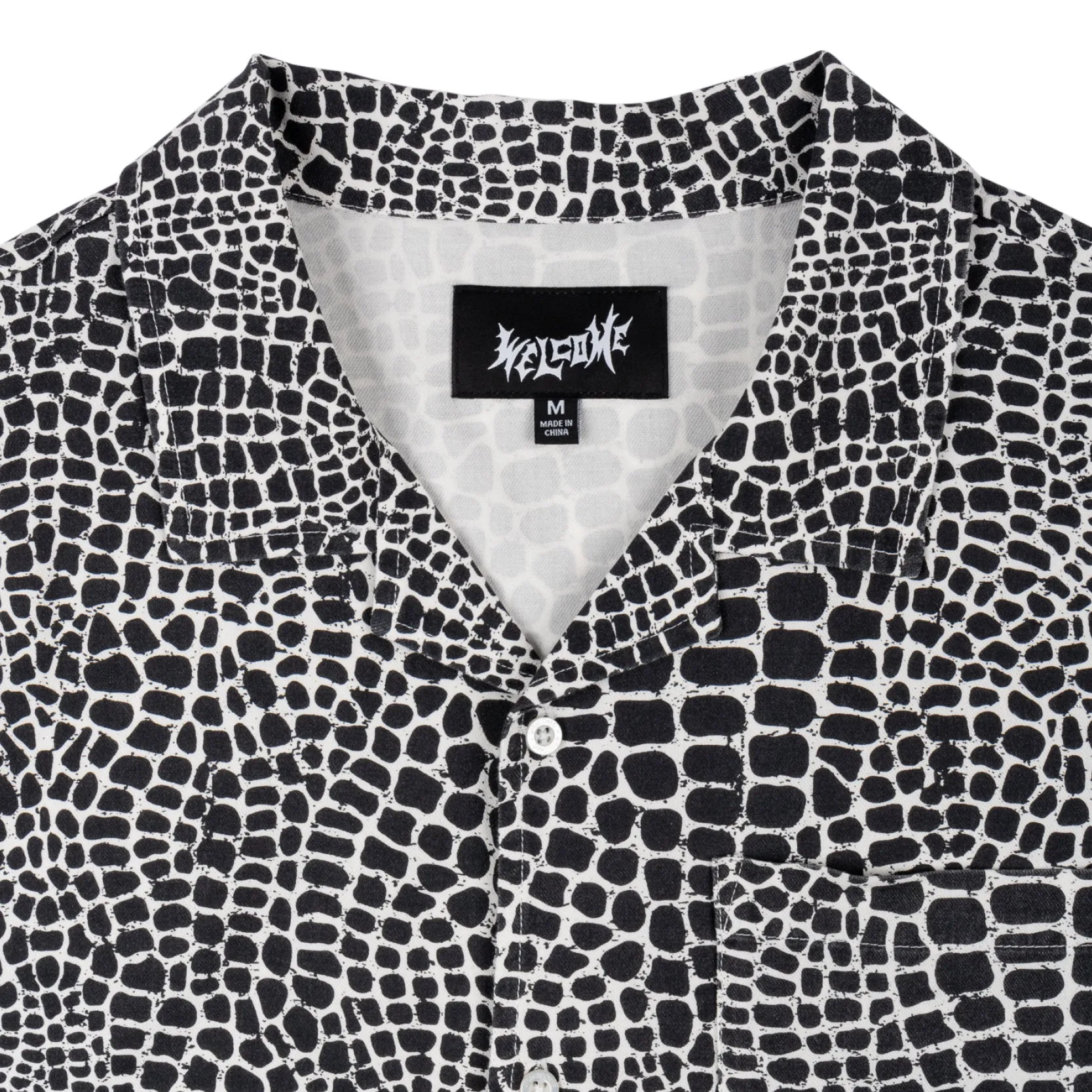 Nile Rayon Camp Shirt - Bone