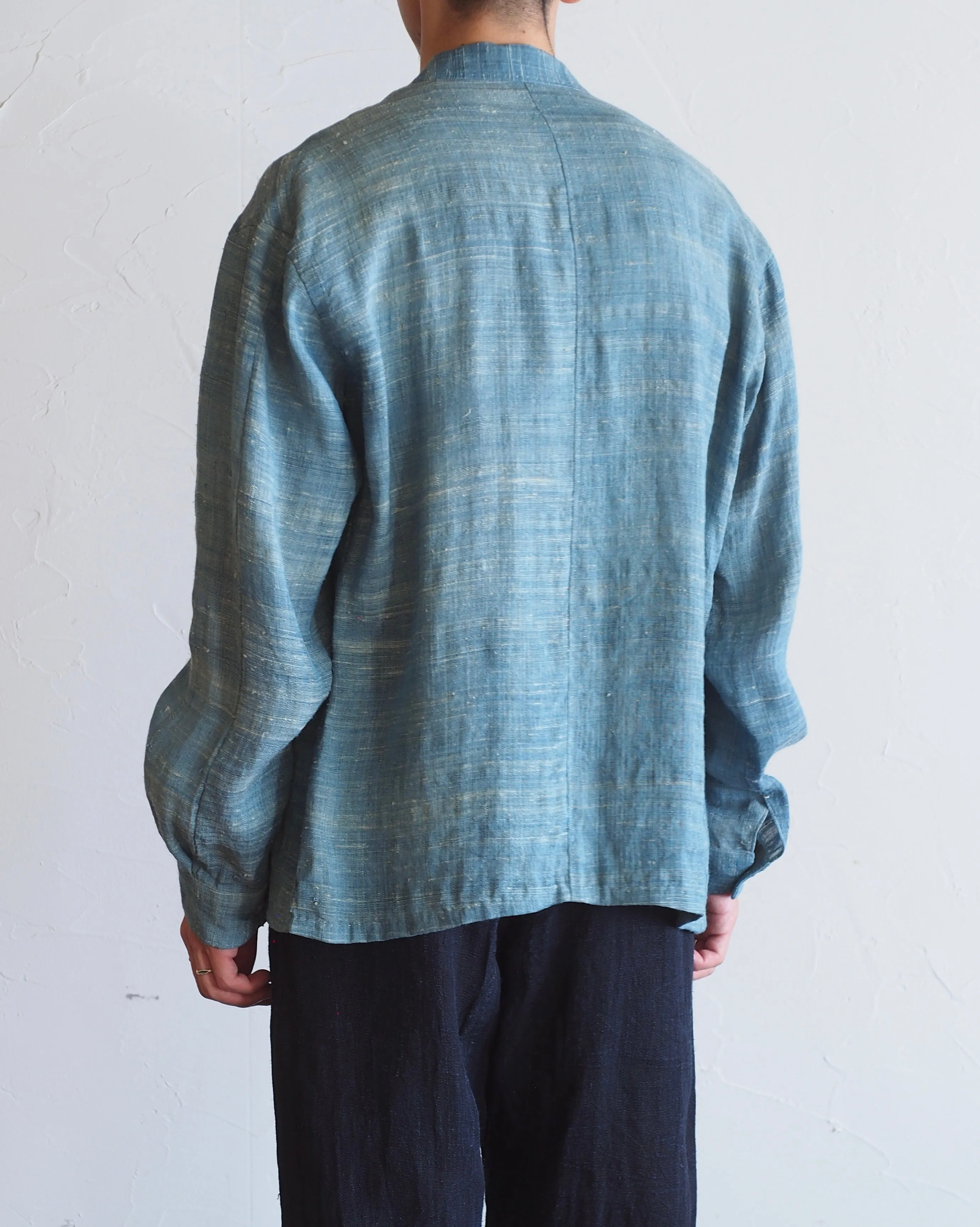 NORA JACKET~japan old hemp/silk fabric~