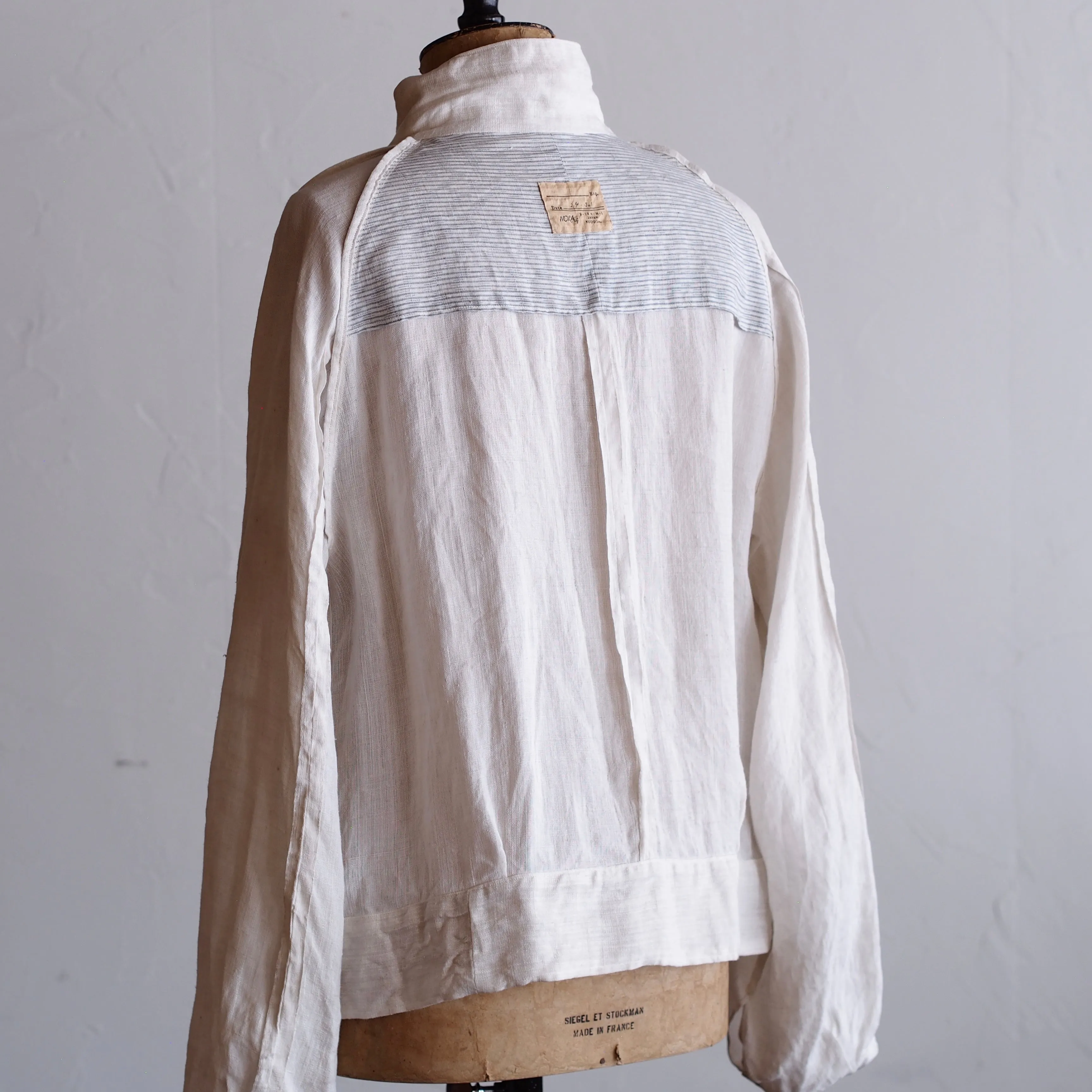 NORA SHORT JACKET~Japan old hemp fabric~