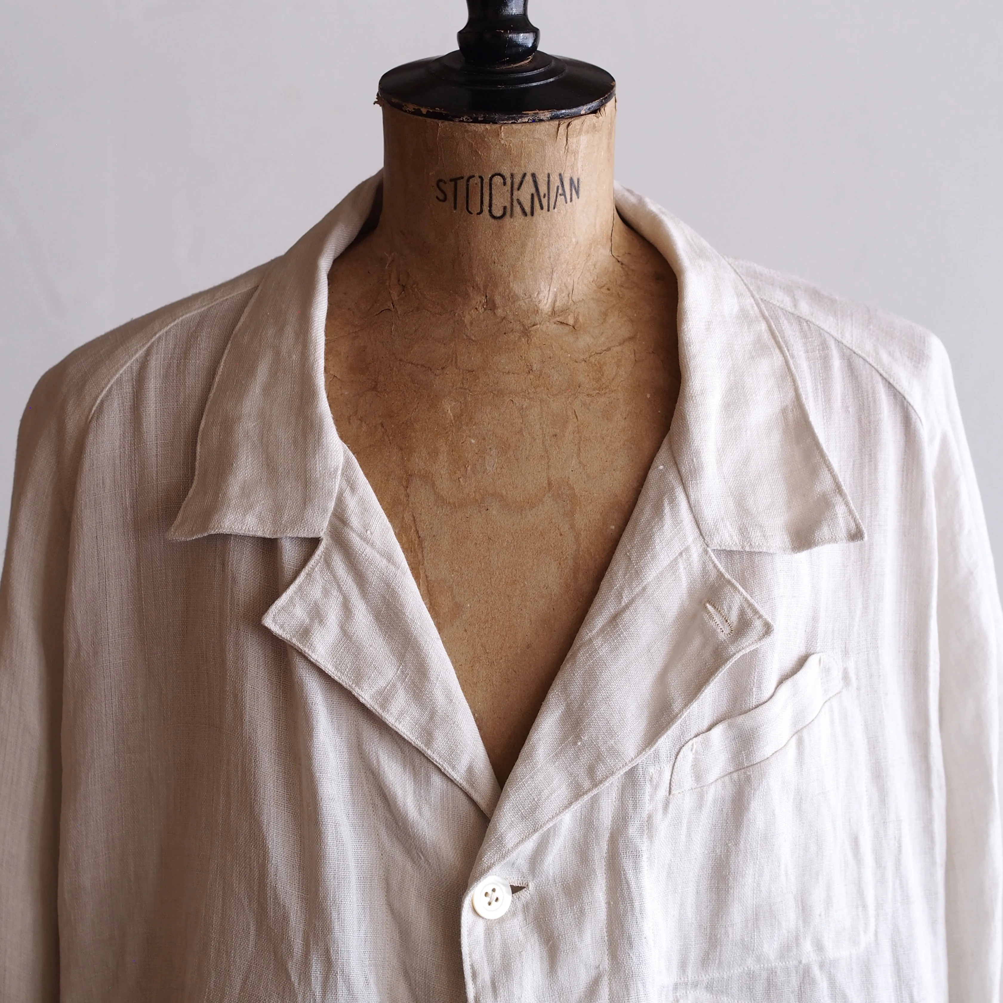 NORA SHORT JACKET~Japan old hemp fabric~