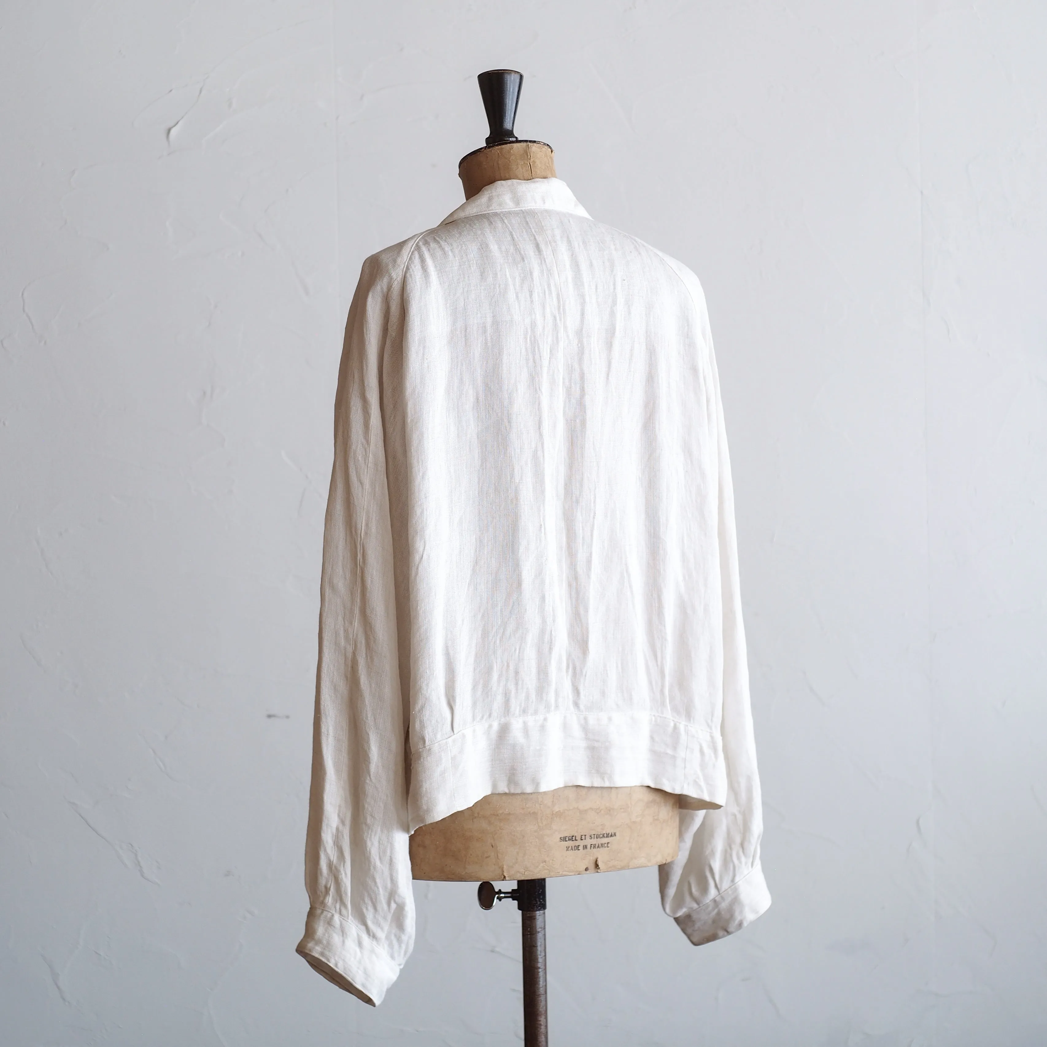 NORA SHORT JACKET~Japan old hemp fabric~