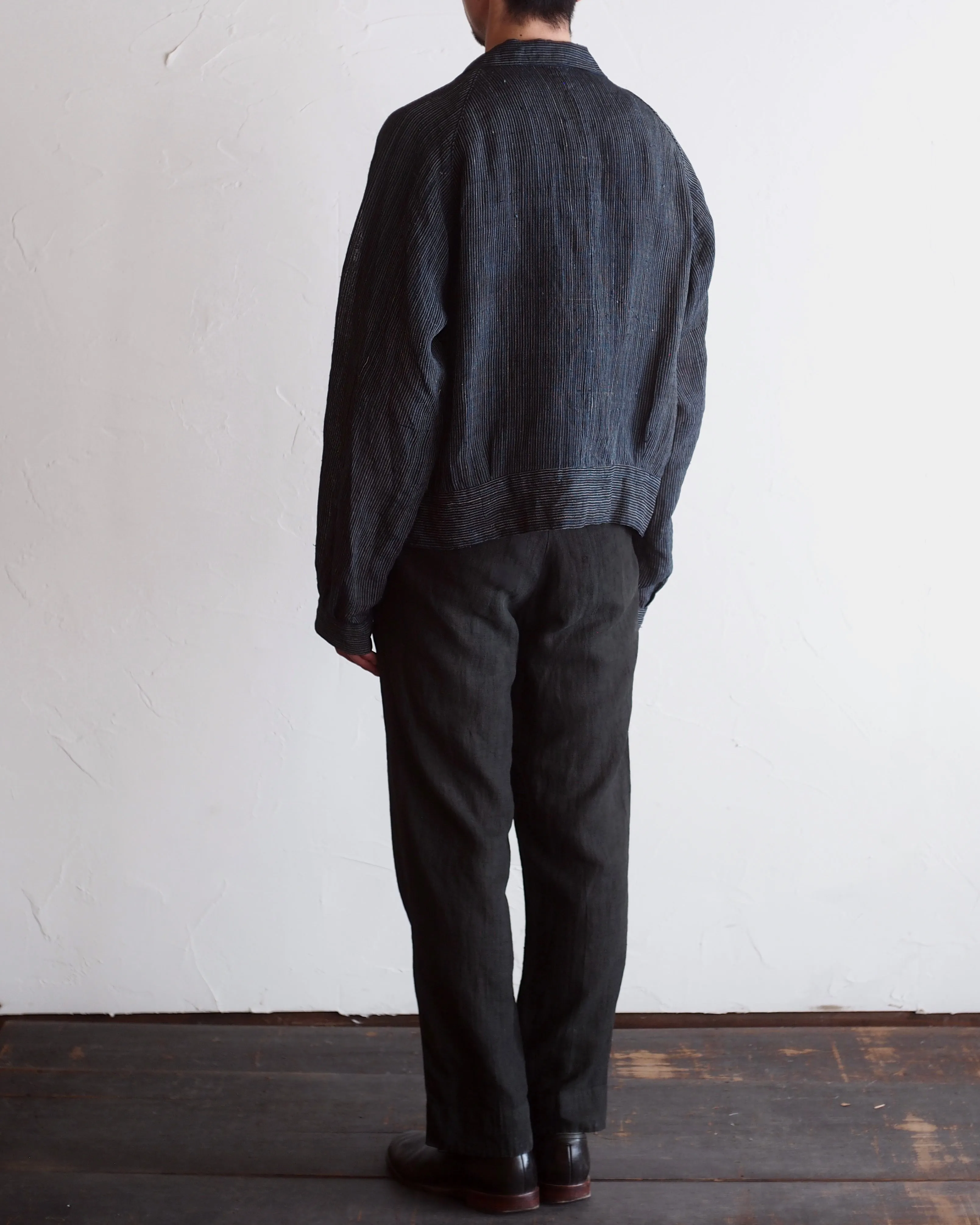 NORA SHORT JACKET~Japan old linen fabric~ ⓶