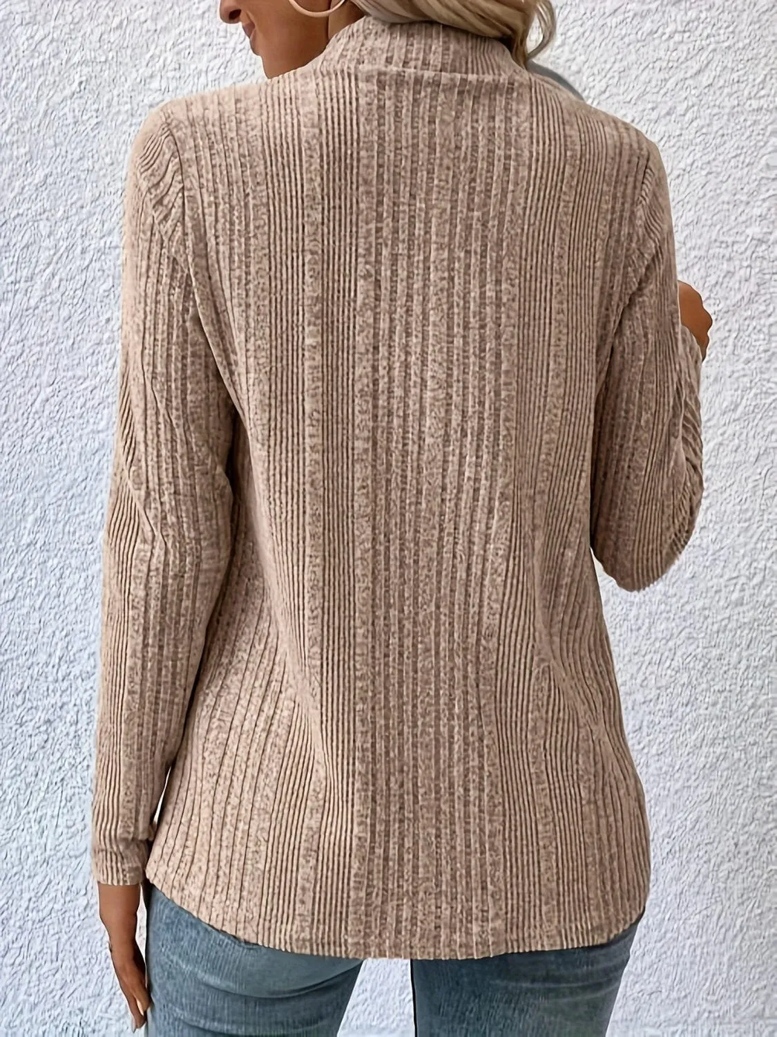 Open Front Long Sleeve Cardigan Sweater Jacket