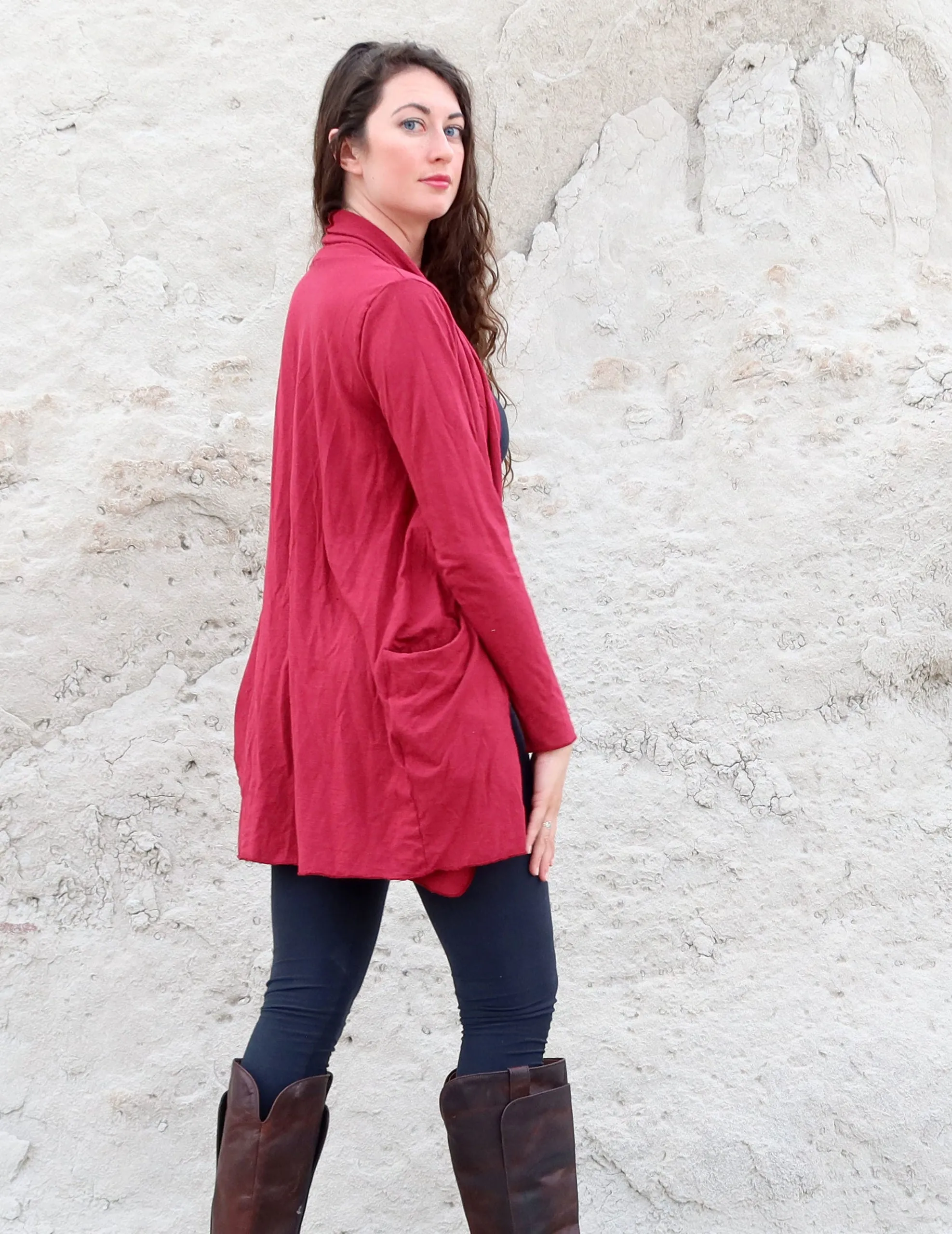 Origami Tunic Cardigan