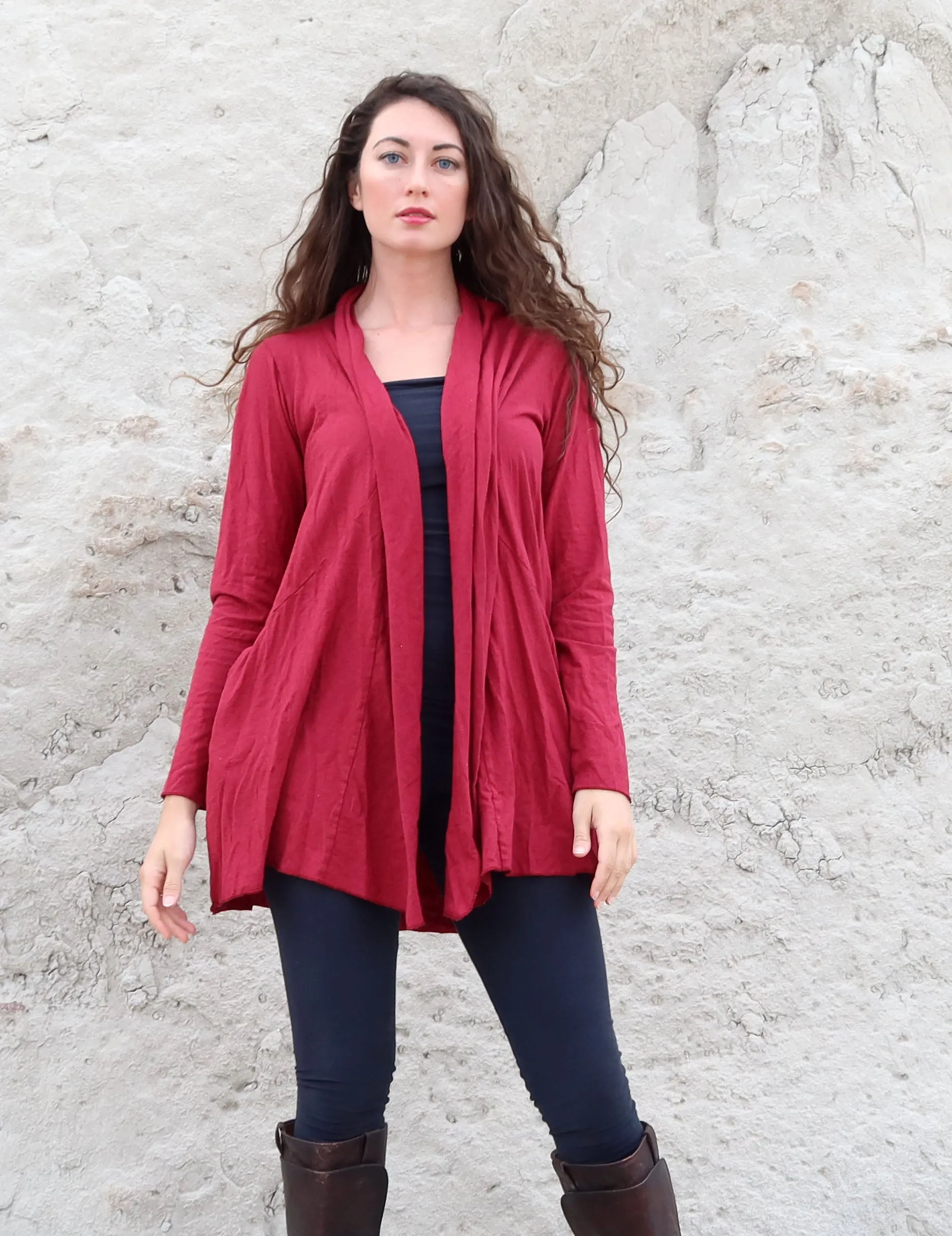 Origami Tunic Cardigan