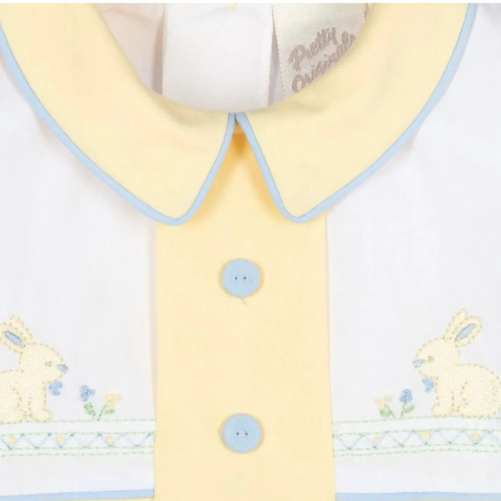 PRETTY ORIGINALS - Bunny Romper & Hairband - Blue