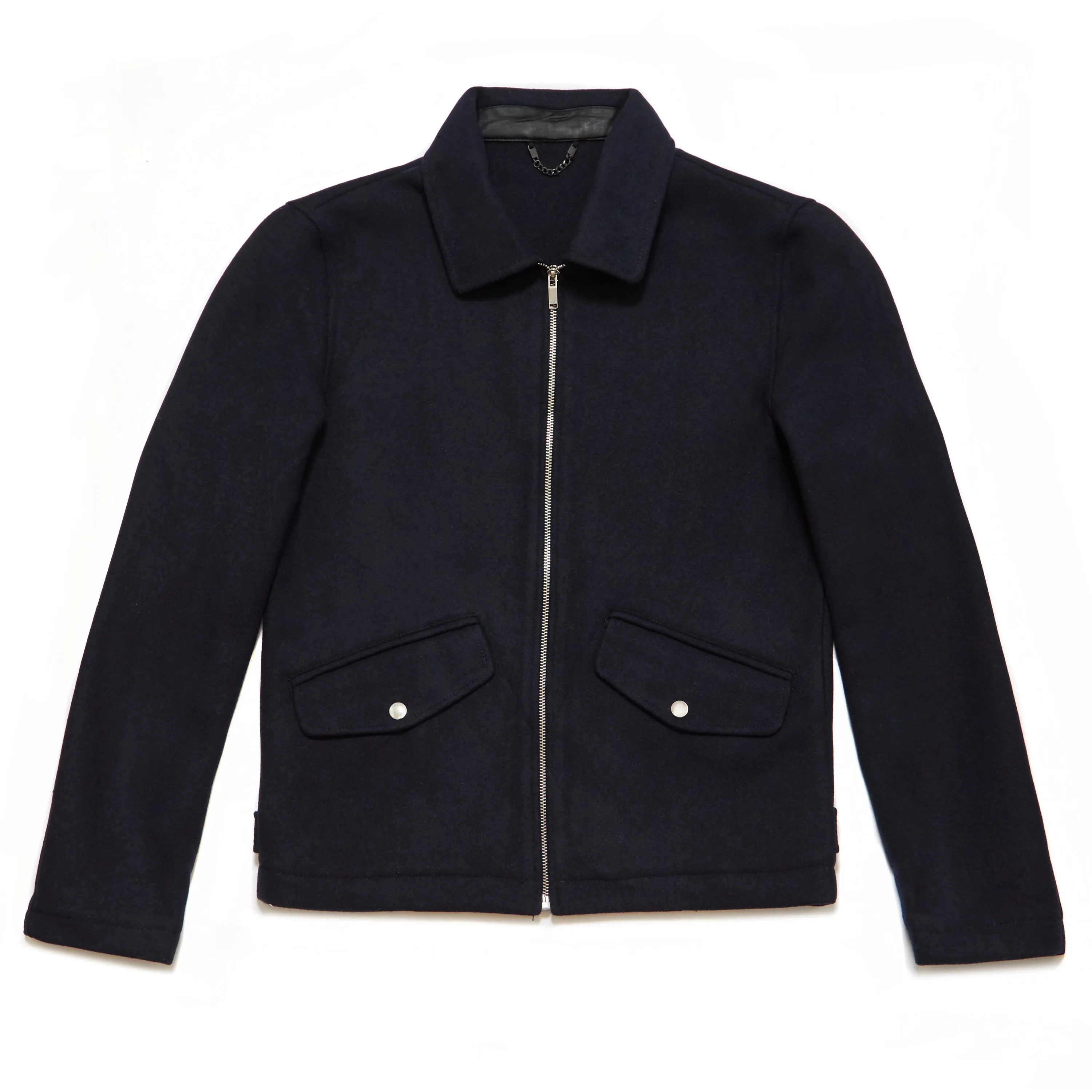 Primland Wool Blend Jacket in Navy