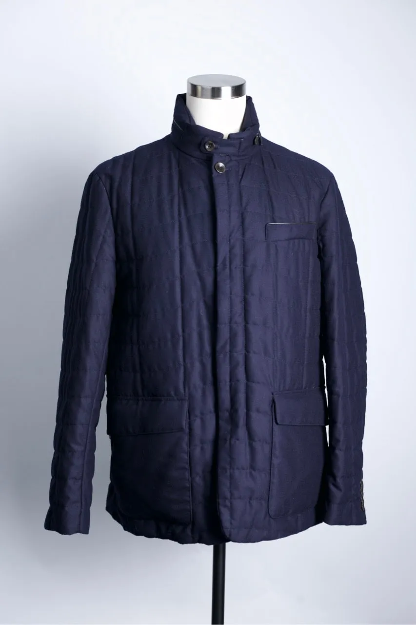 Quilted Wool Lightweight Jacket