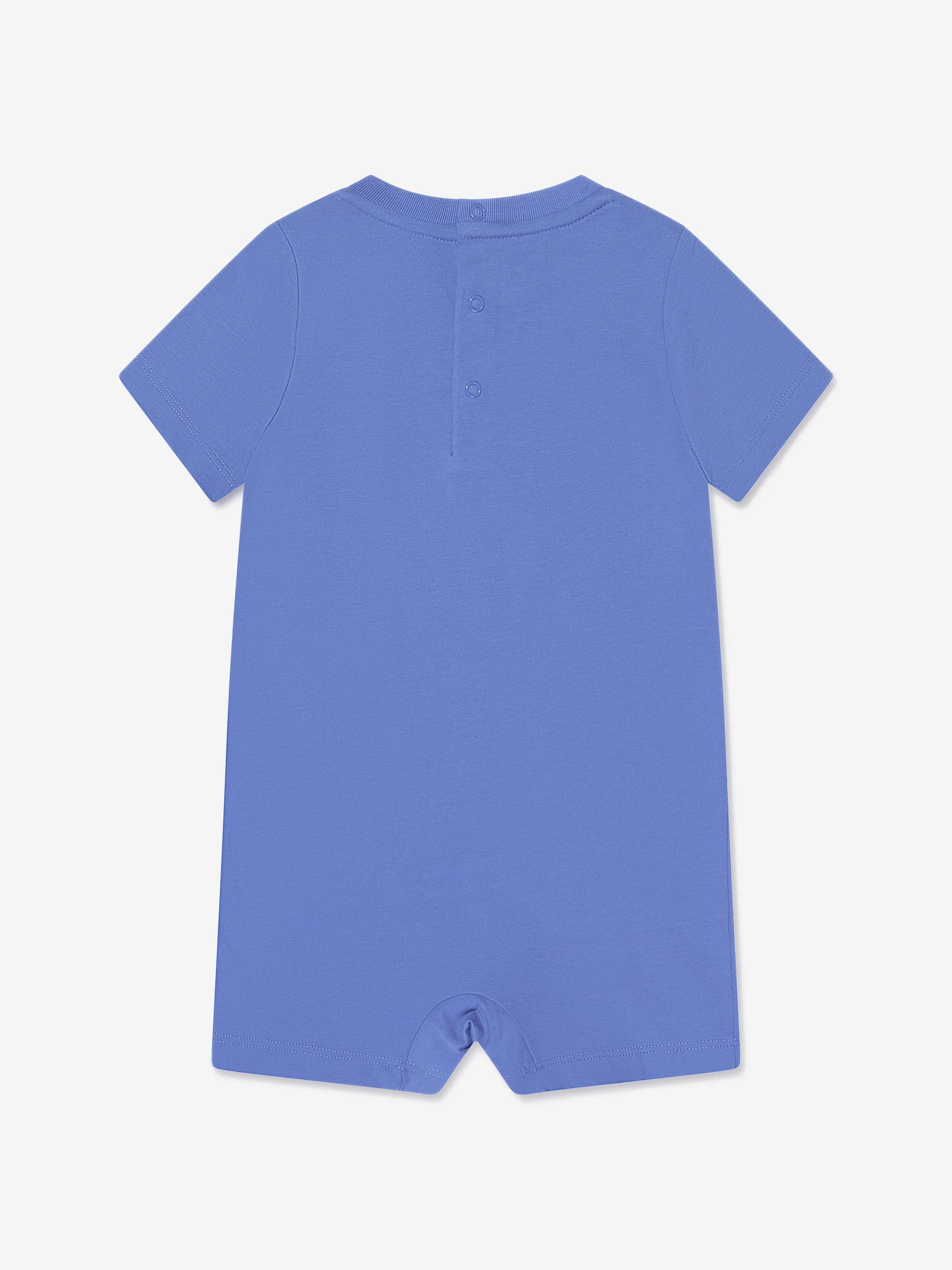 Ralph Lauren Baby Boys Bear Romper in Blue