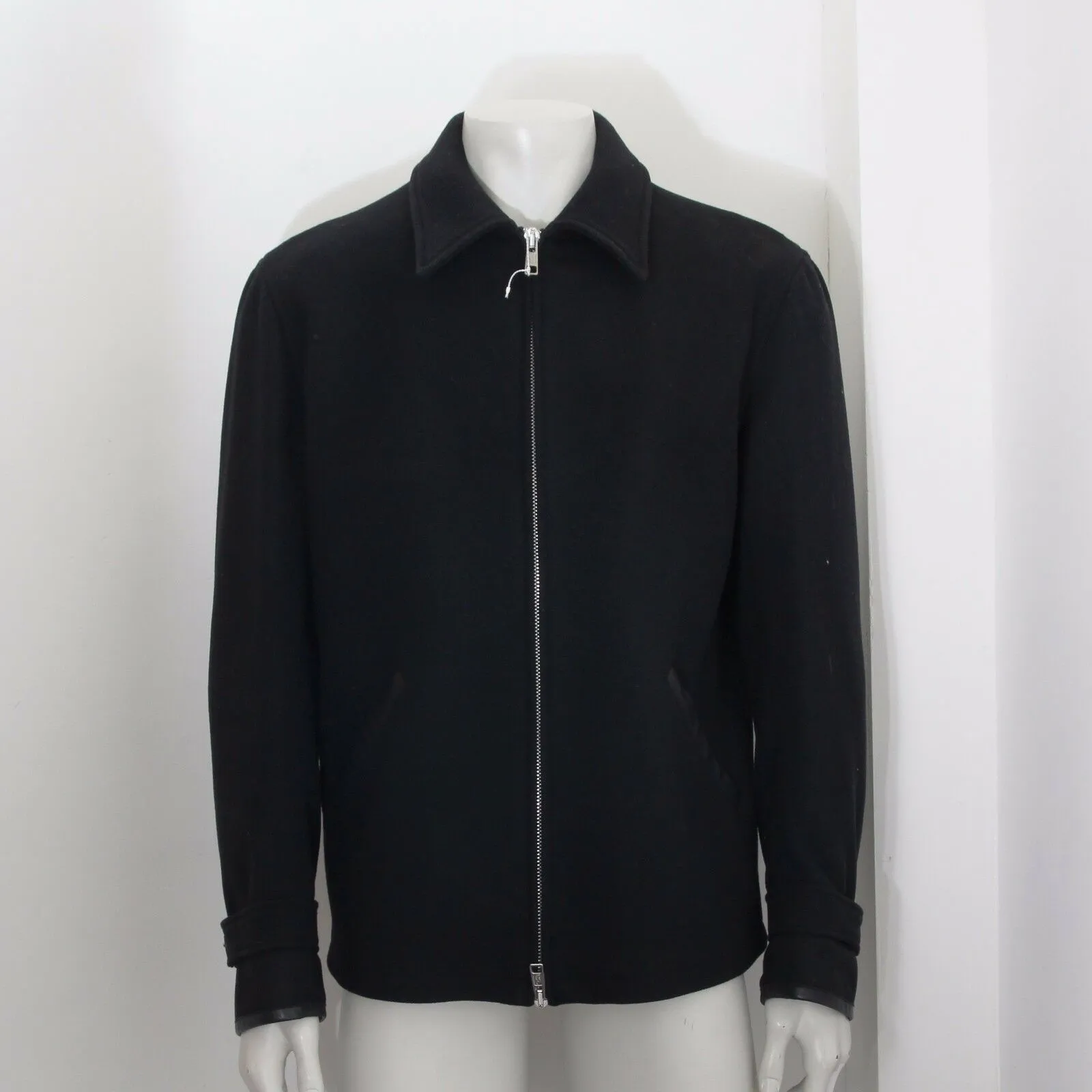 Replica Wool Jacket Leather Elbow Patches