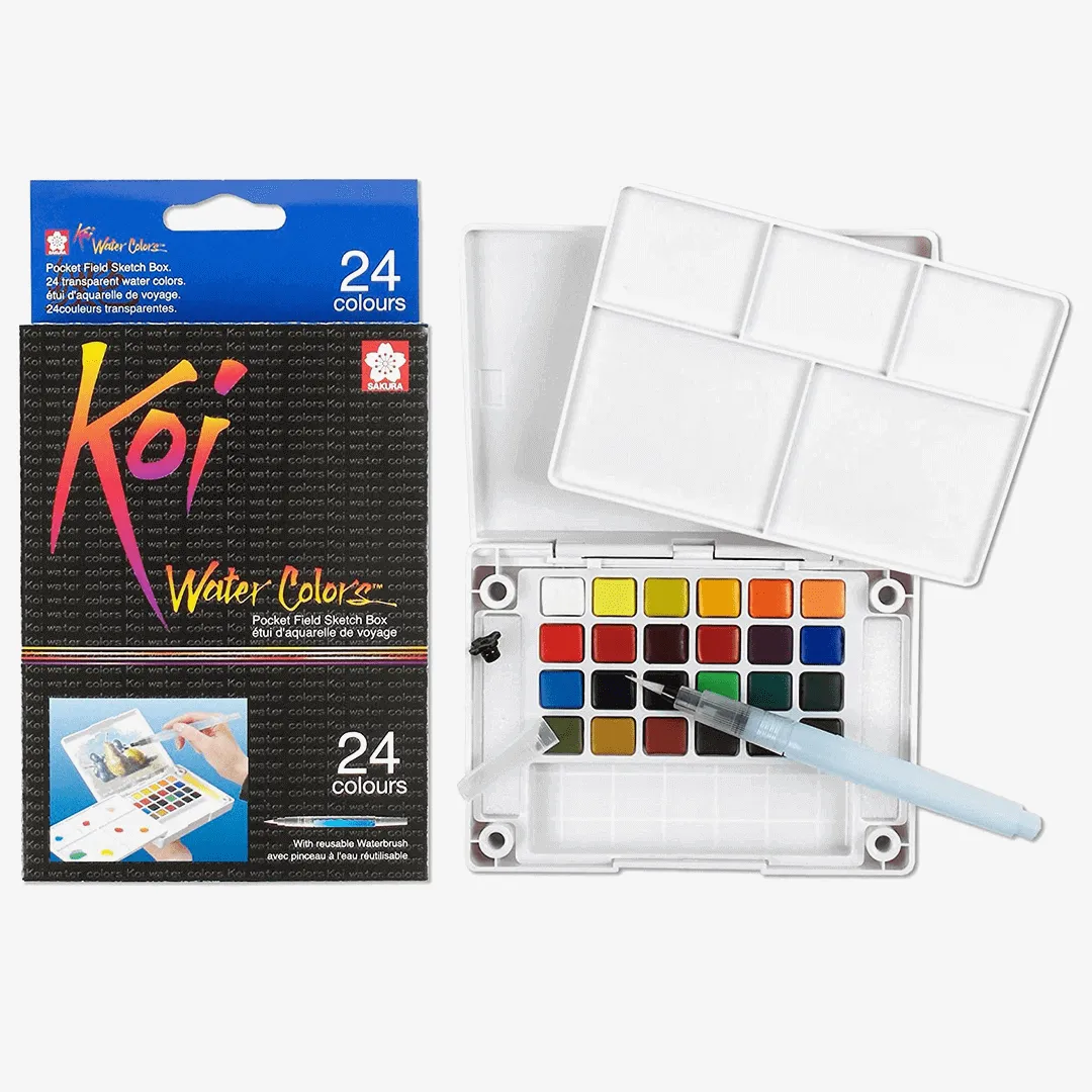 Sakura Koi Watercolor Set 24 Pieces