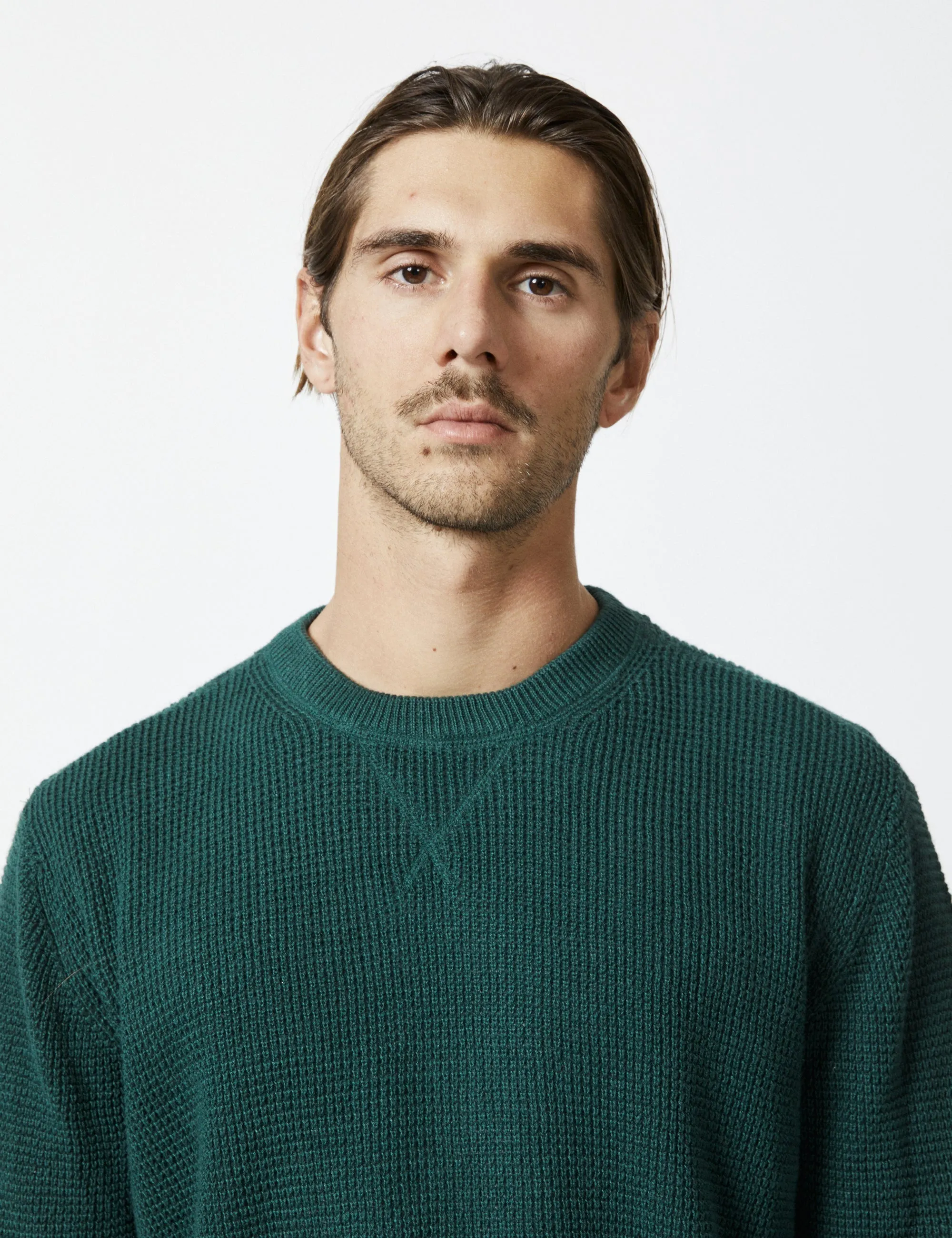 Sorrento Hemp Knit - Bottle Green