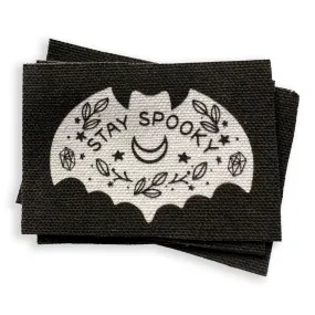 Stay Spooky Bat Fabric Patch