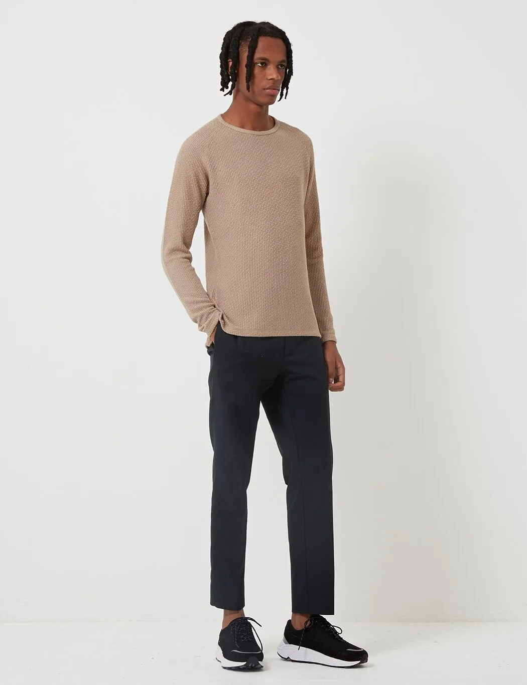 Suit Nut Jumper - Light Brown