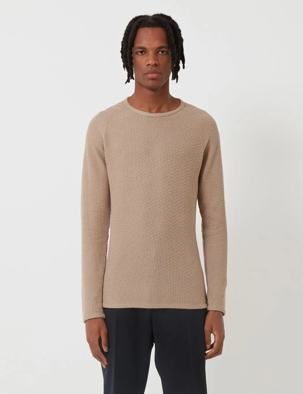 Suit Nut Jumper - Light Brown