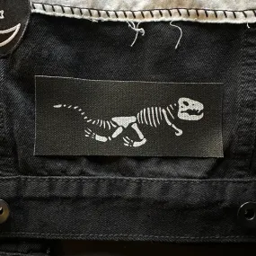 T-Rex Skeleton Sew-On Patch