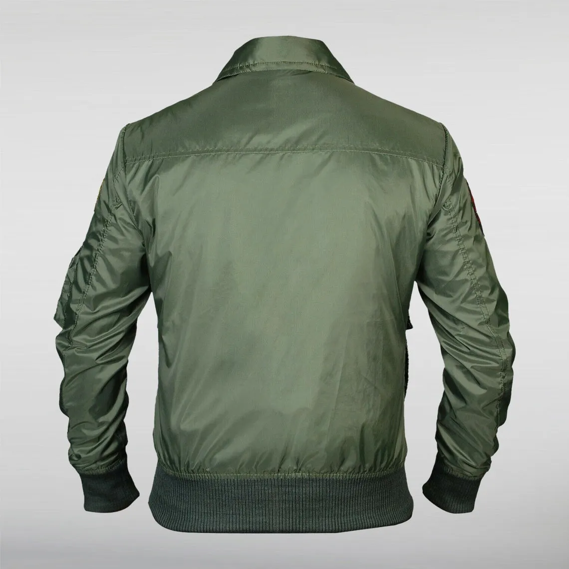 Top Gun Maverick Green Bomber Parachute Jacket