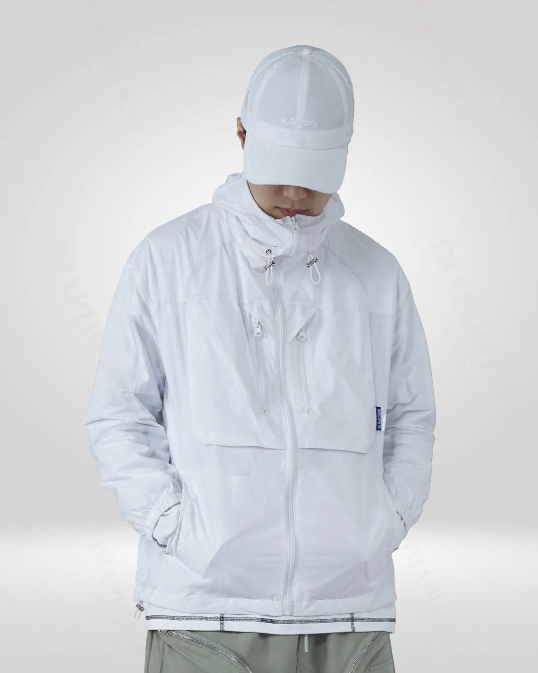 White Sun Protective Jacket - Lightweight UV Protection Gear for All